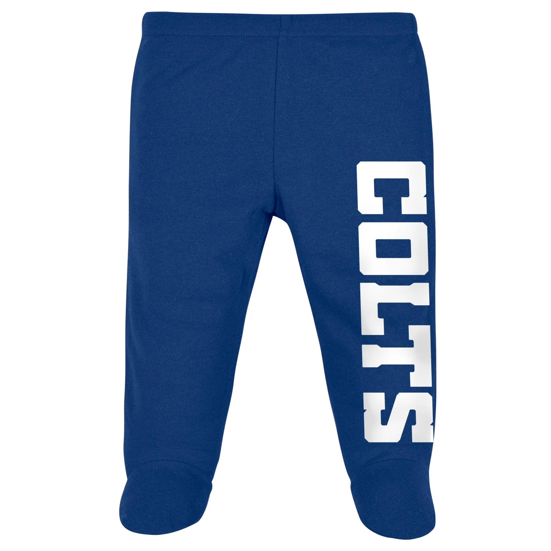 3-Piece Baby Boys Colts Bodysuit, Footed Pant, & Cap Set