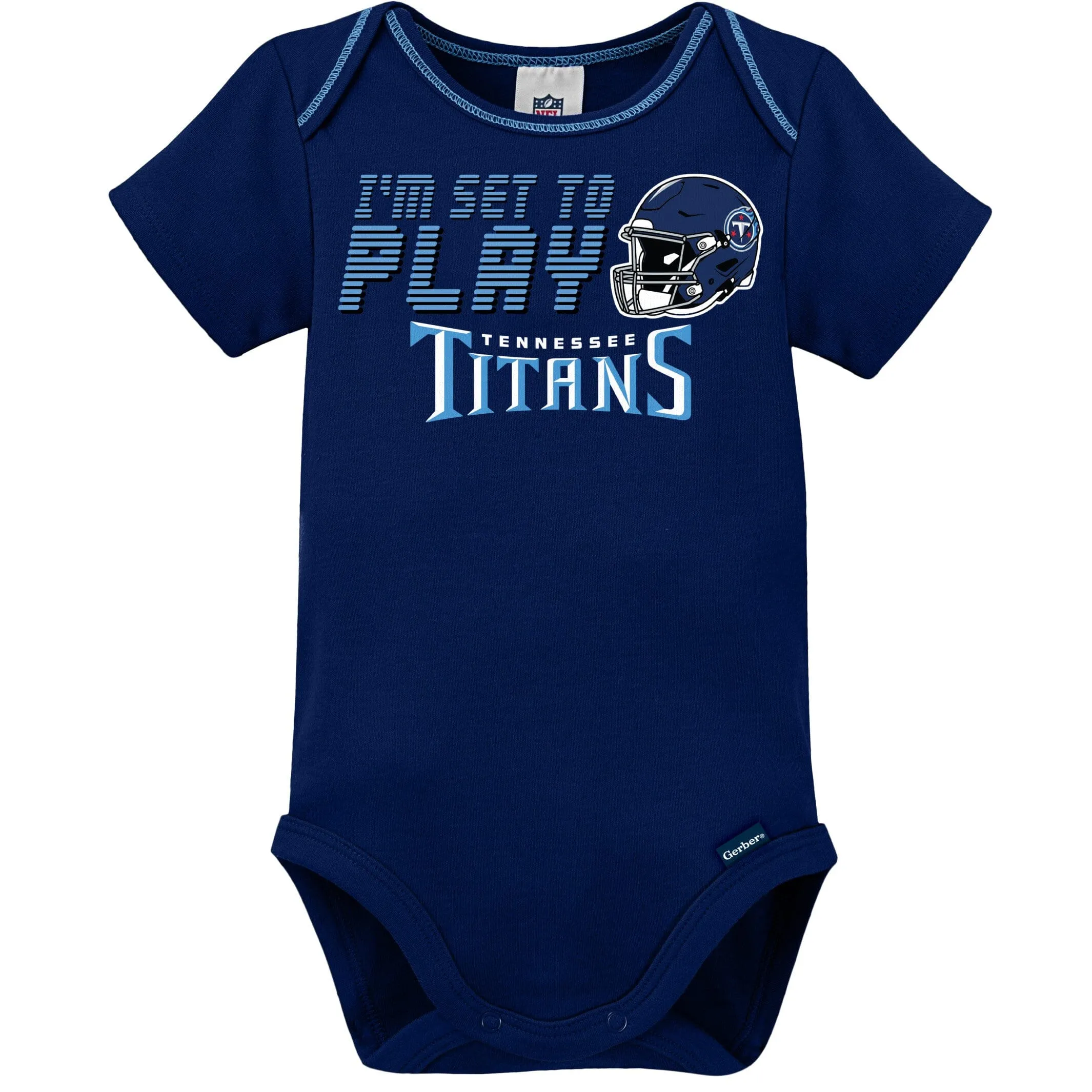 3-Piece Baby Boys Titans Bodysuit, Sleep 'N Play & Cap Set