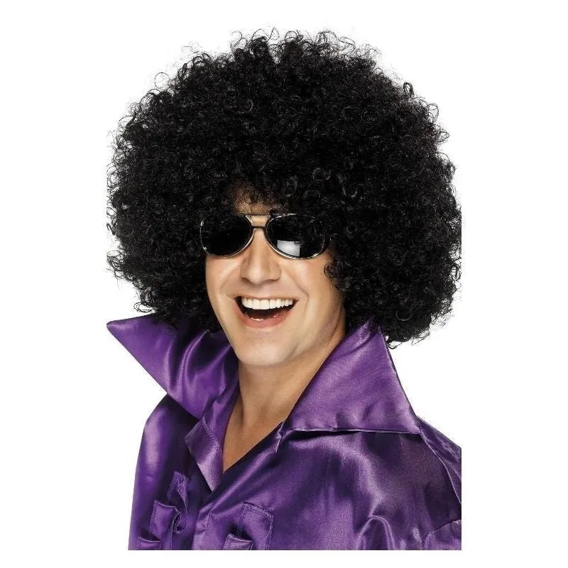 70s Afro Wig Mega Huge Adult Black