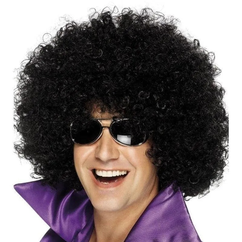 70s Afro Wig Mega Huge Adult Black