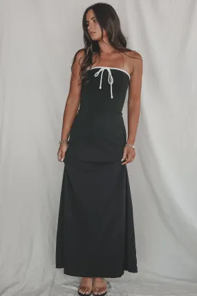 A Formal Affair Black Maxi Dress