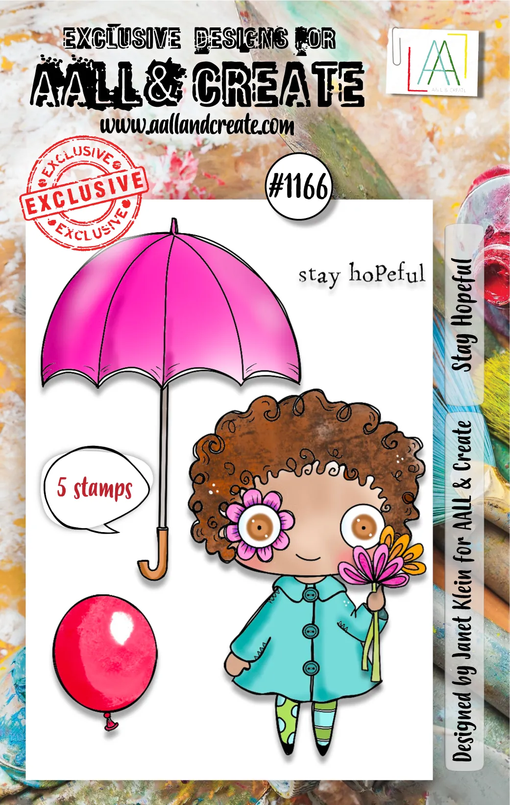 AALL and Create - A7 Stamp Set - Stay Hopeful