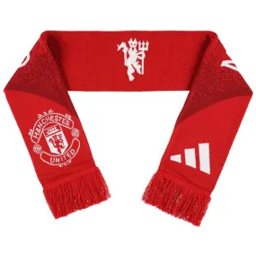 adidas Manchester United Scarf 24/25 (Red/White)