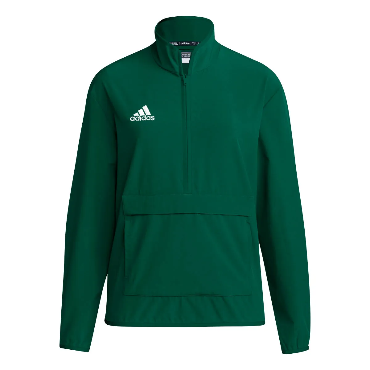 adidas Women's Coach Long Sleeve 1/4 Zip Jacket With Pocket