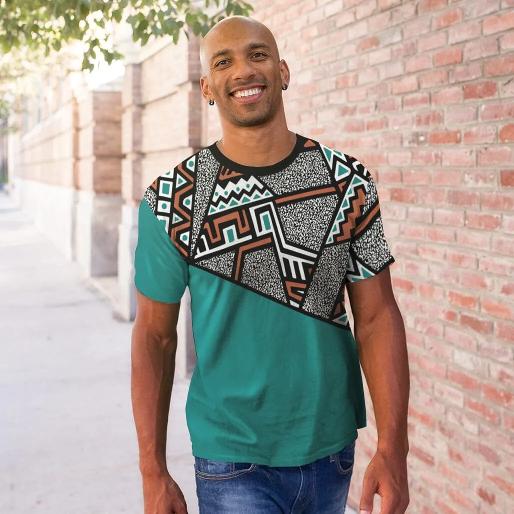 African Geometric Pattern T-shirt