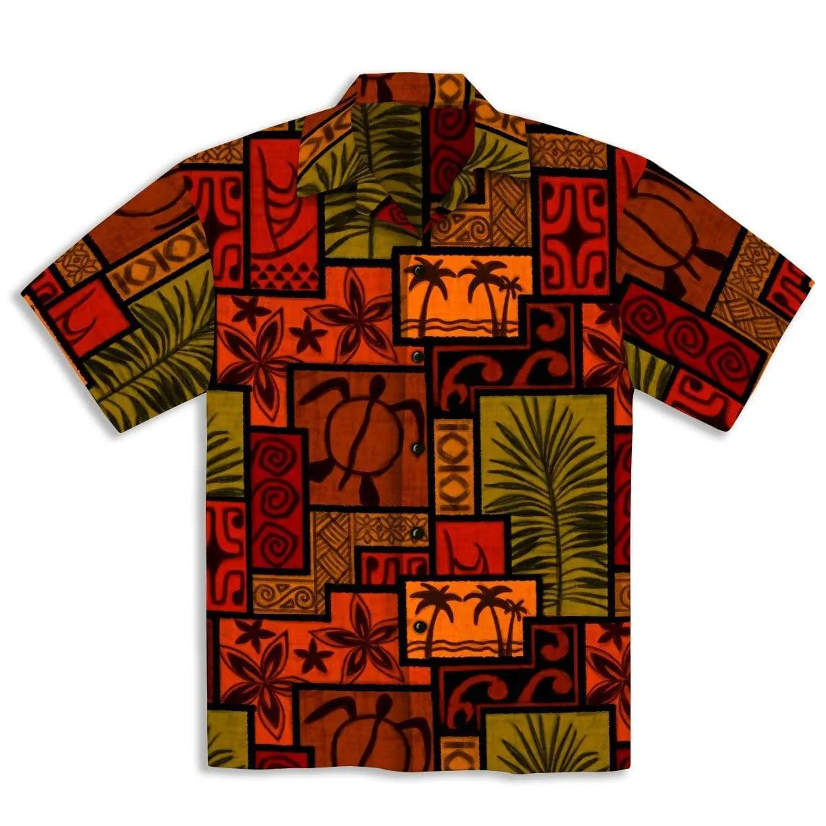 African Symbols Hawaiian Shirt And Shorts Set