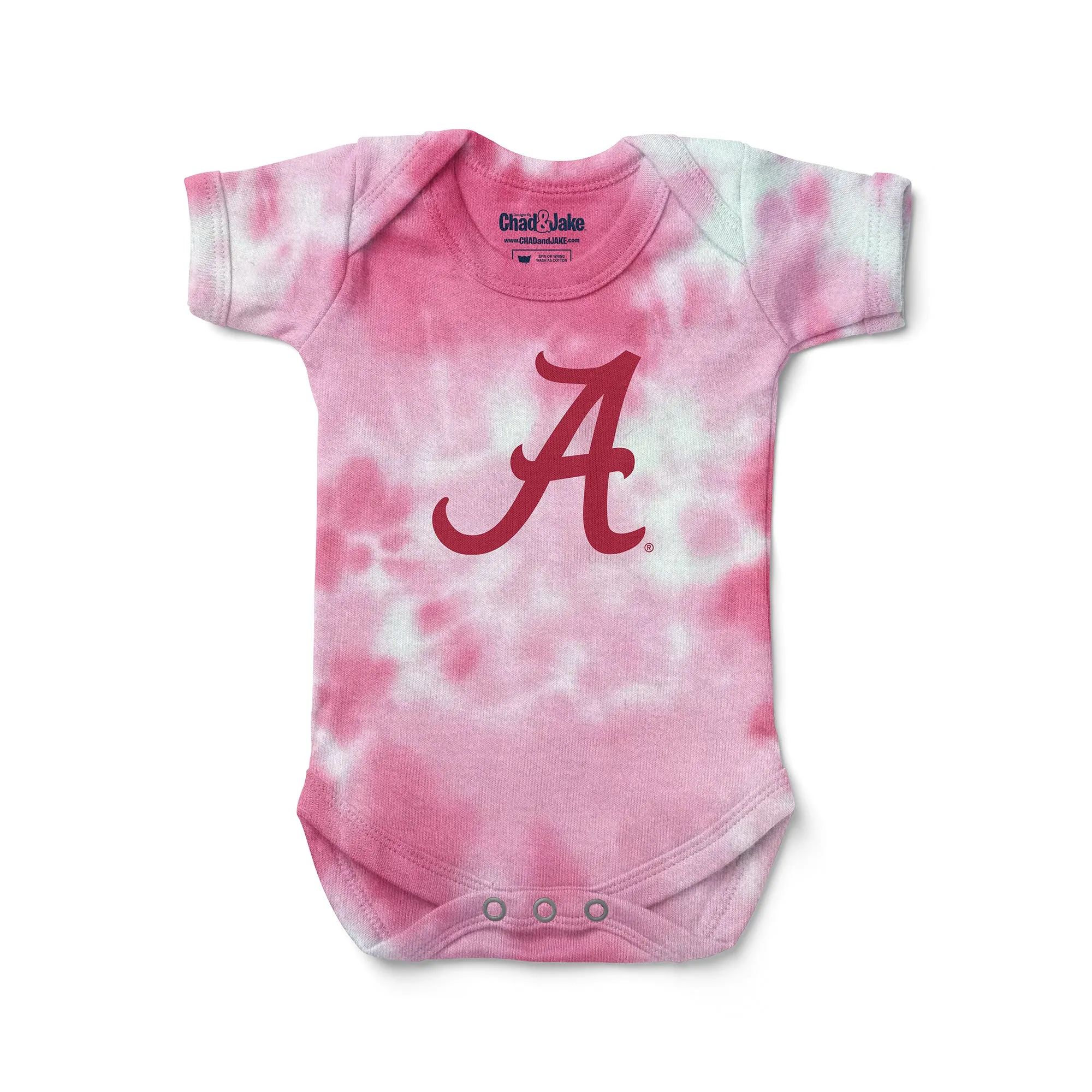 Alabama Crimson Tide Tie Dye Bodysuit