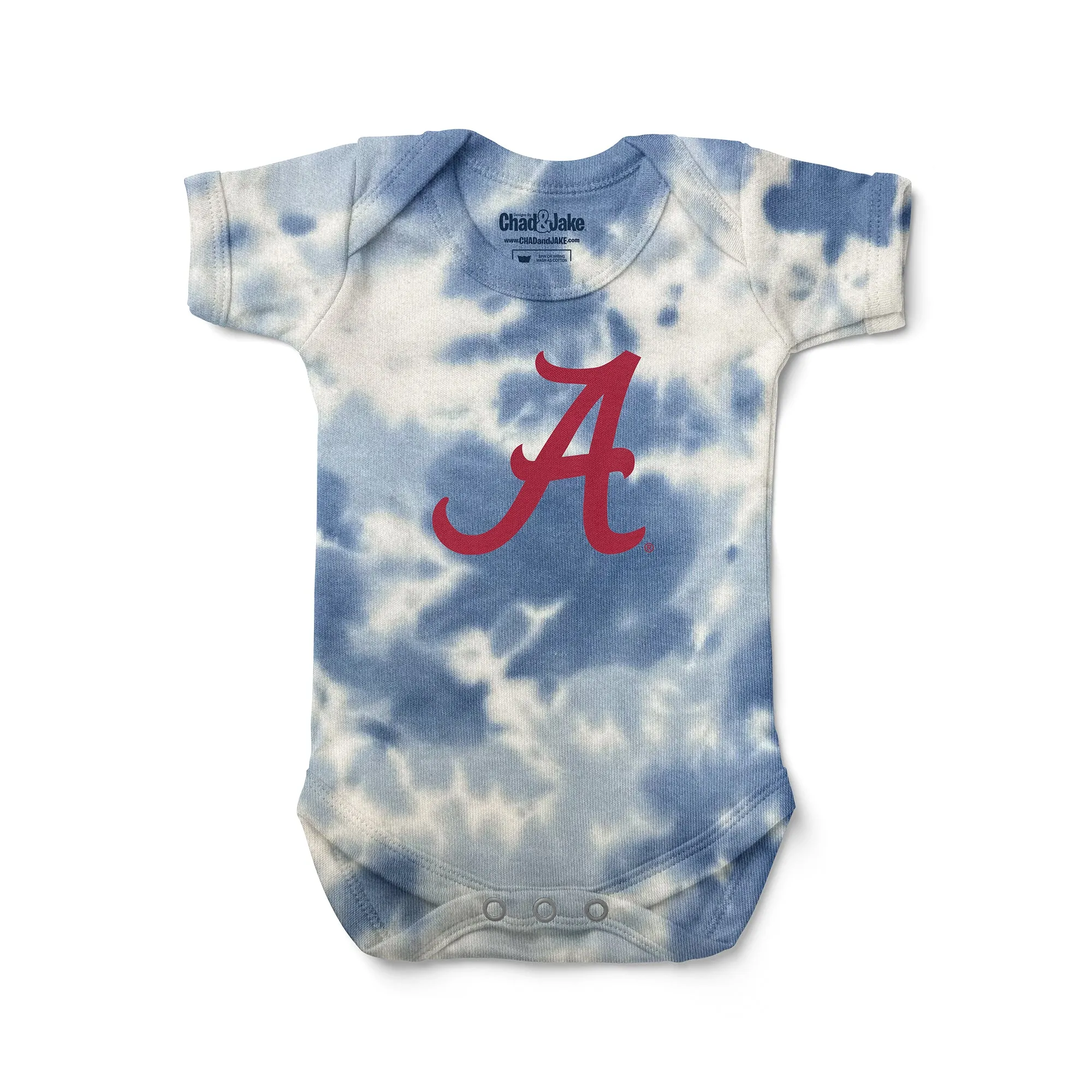 Alabama Crimson Tide Tie Dye Bodysuit