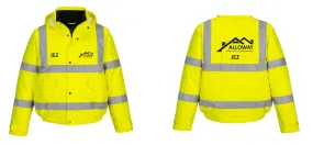 Alloway Hi Viz Bomber Jacket