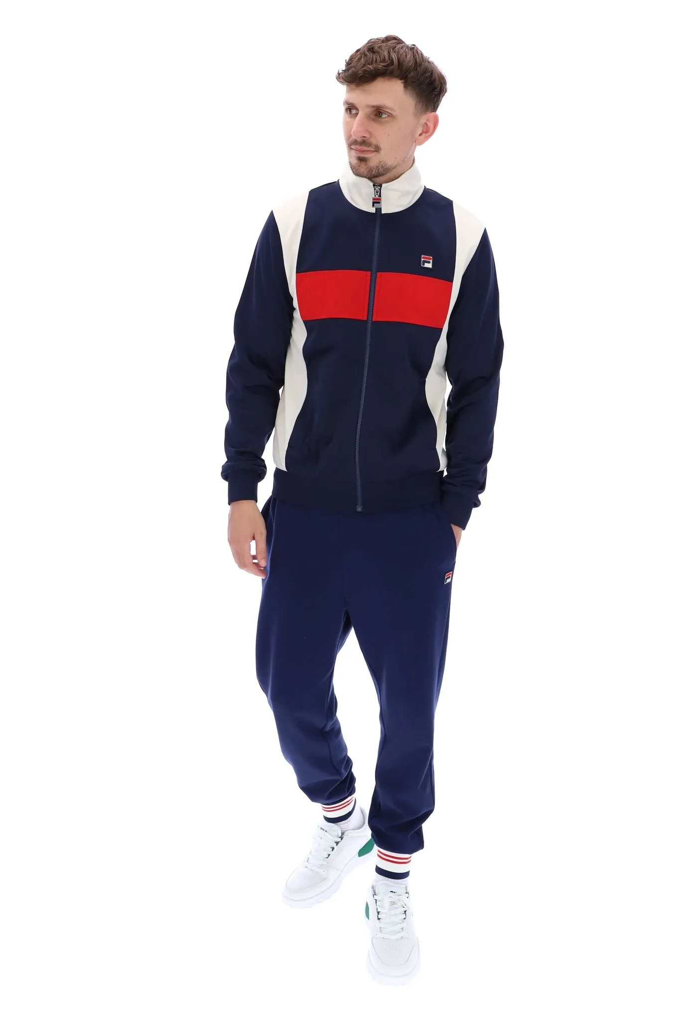 Andre Colour Blocked Track Jacket