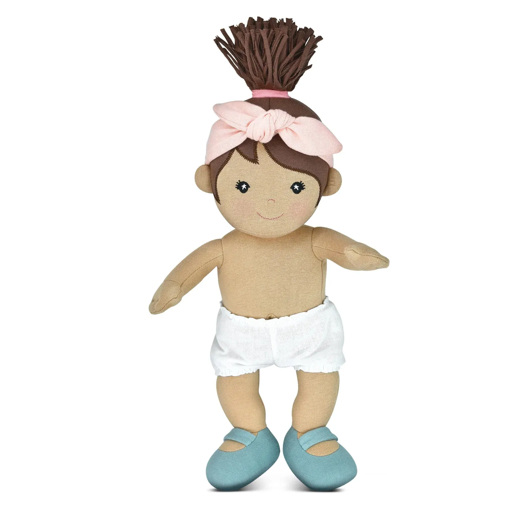 Apple Park Organic Dress Up Doll - Paloma (Lavender)