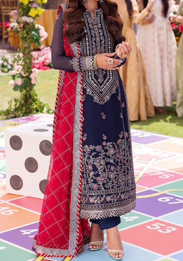 Asim Jofa Jag Mag Pakistani Chiffon Dress