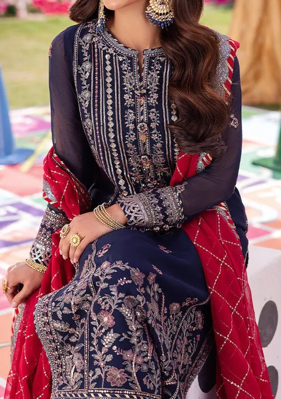 Asim Jofa Jag Mag Pakistani Chiffon Dress