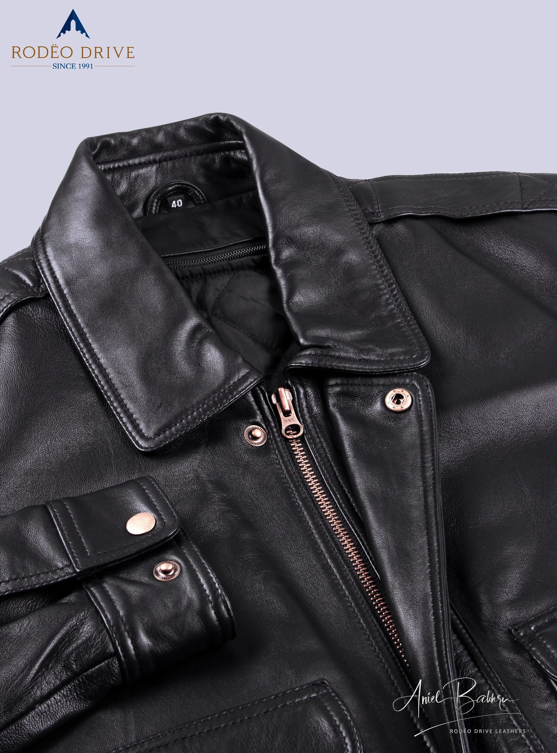 ATLAS UNIFORM LEATHER JACKETS MEN