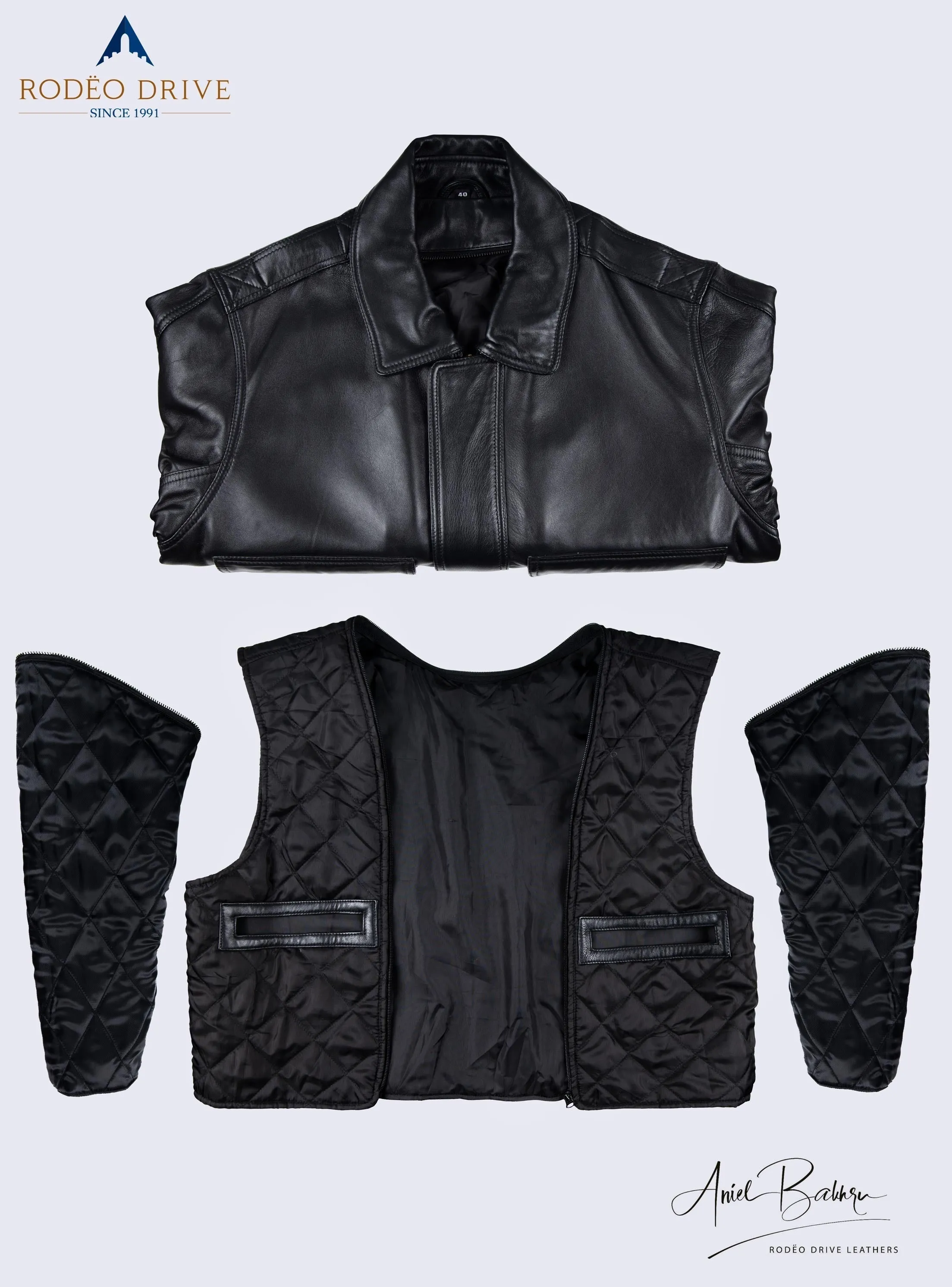 ATLAS UNIFORM LEATHER JACKETS MEN