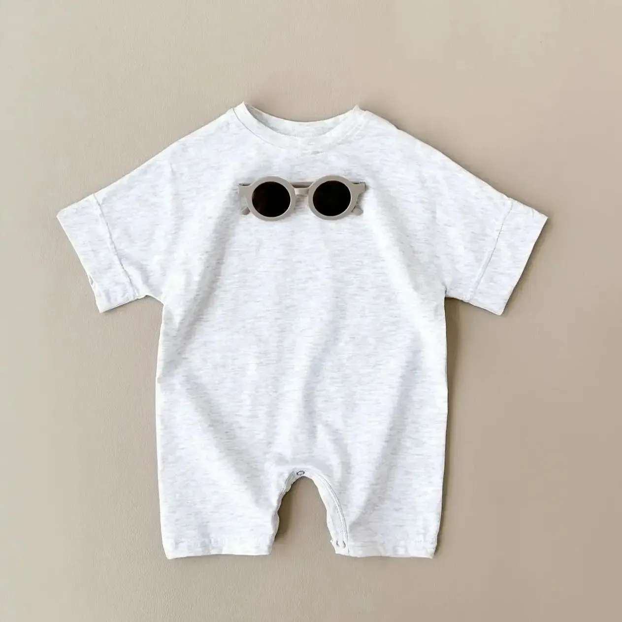 Baby Basic Romper Short Sleeve