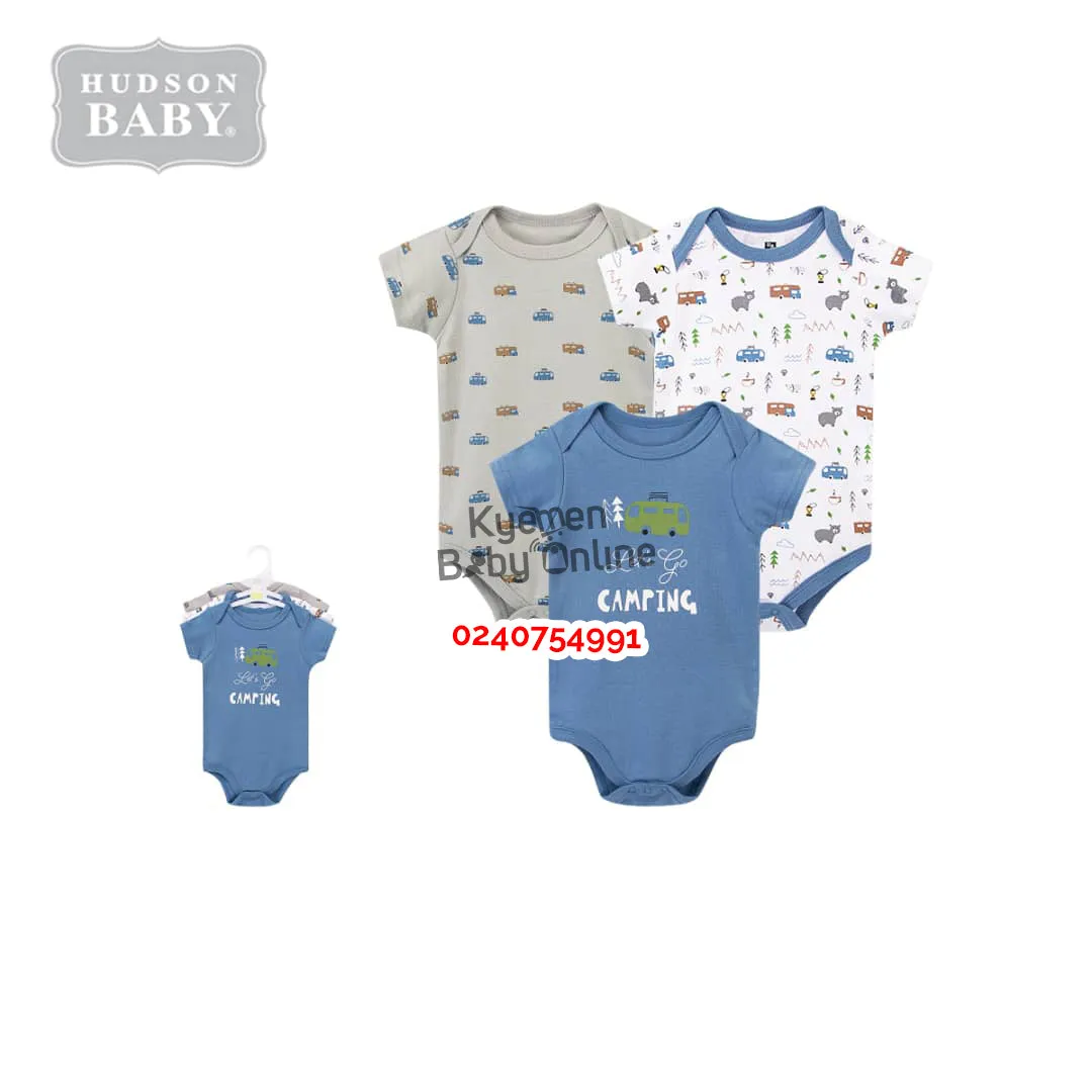 Baby Body Suit (Let’s Go Camping) 3pcs