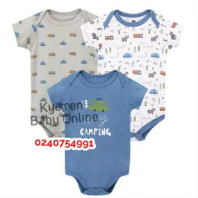 Baby Body Suit (Let’s Go Camping) 3pcs