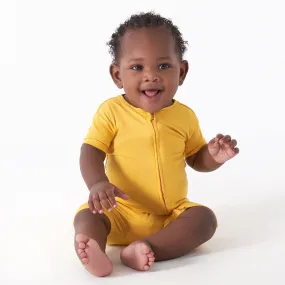 Baby Honey Buttery Soft Viscose Made from Eucalyptus Snug Fit Romper