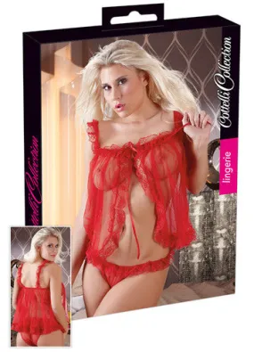 Babydoll Set red