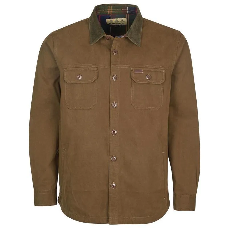 Barbour Catbell Mens Overshirt - Dark Olive