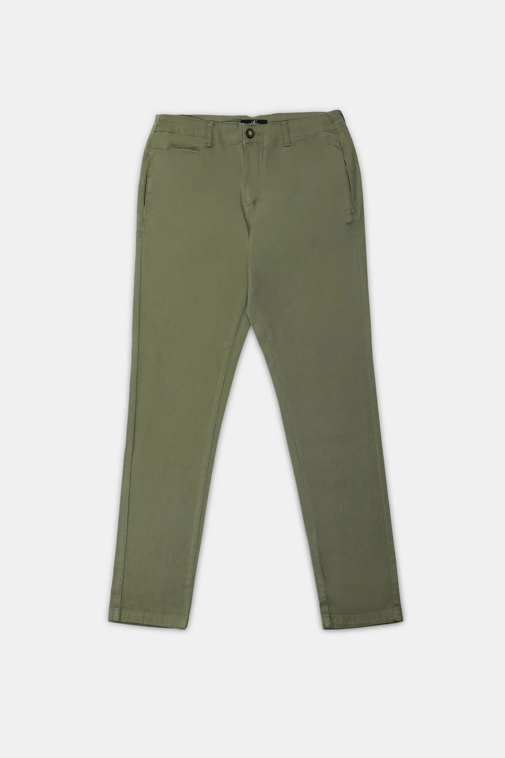 Basic Olive Chinos