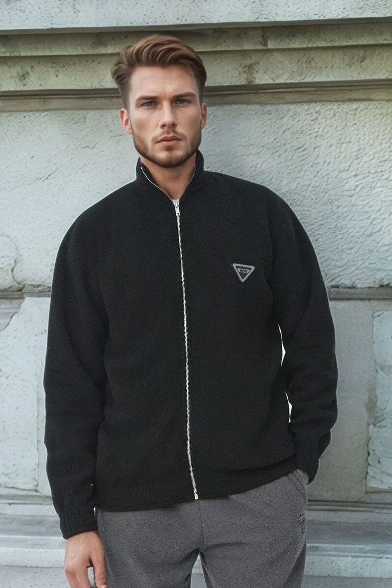 BHM Men's Oversized Polar Fleece Jacket