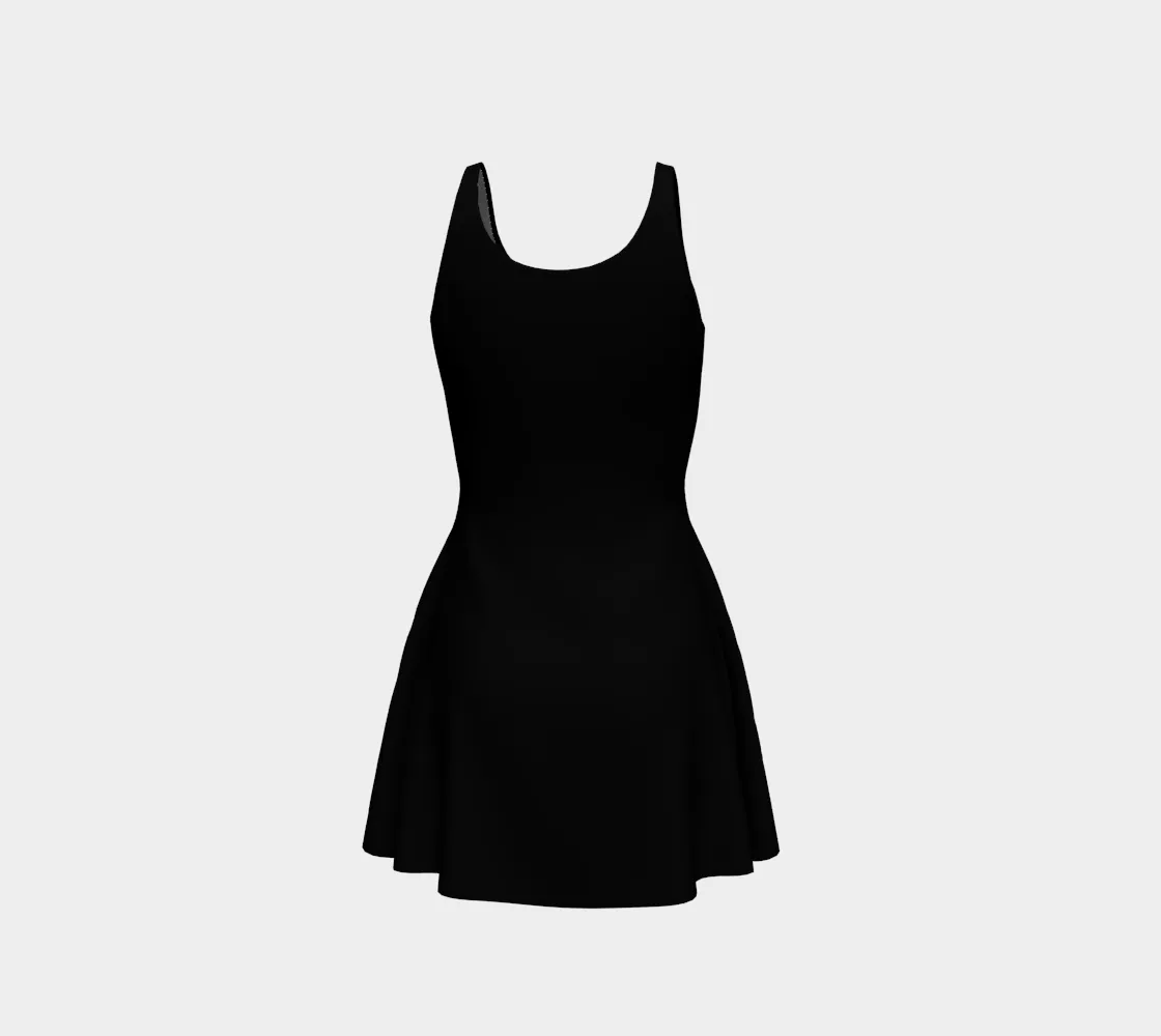 Black Flare Dress