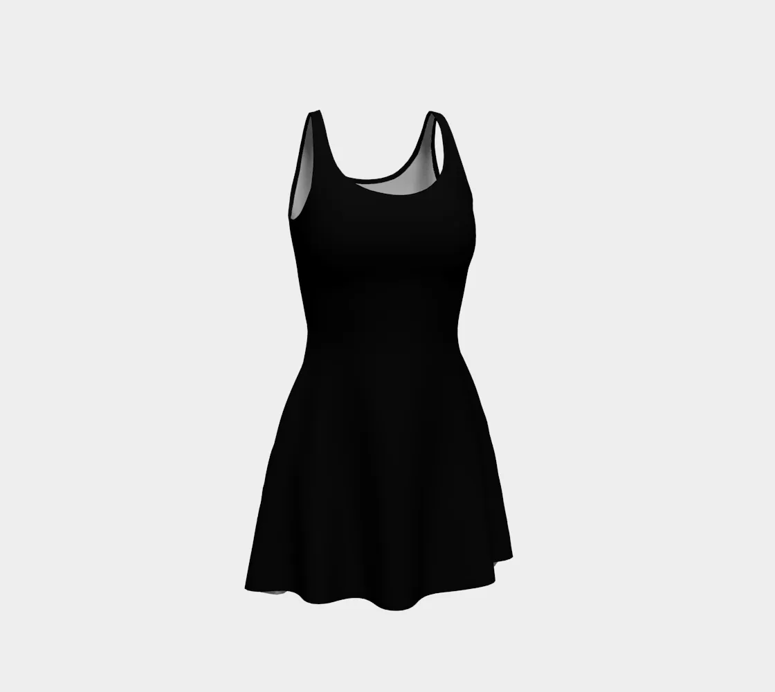 Black Flare Dress