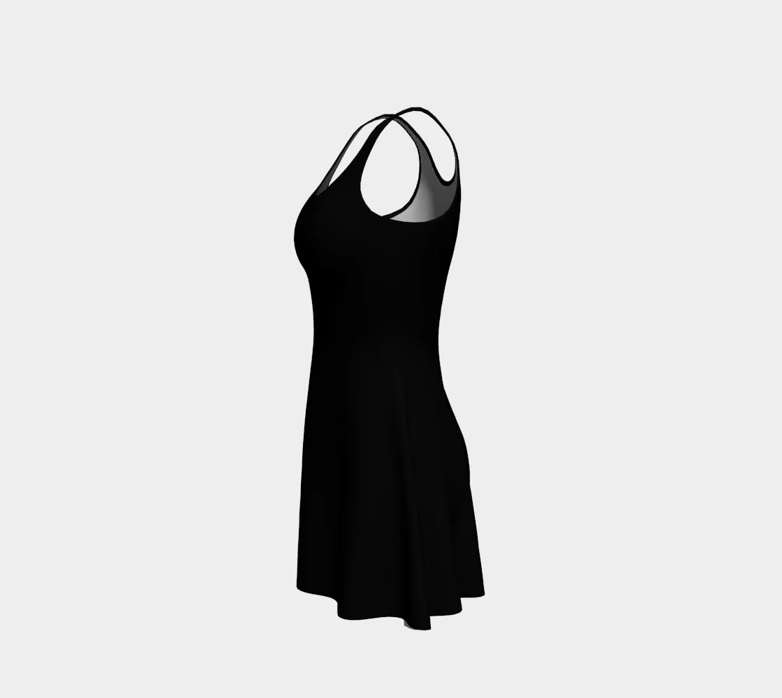 Black Flare Dress