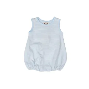 Boys Blue White Stripe Bubble