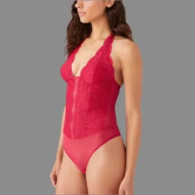 b.tempt’d - Ciao Bella Bodysuit - Red