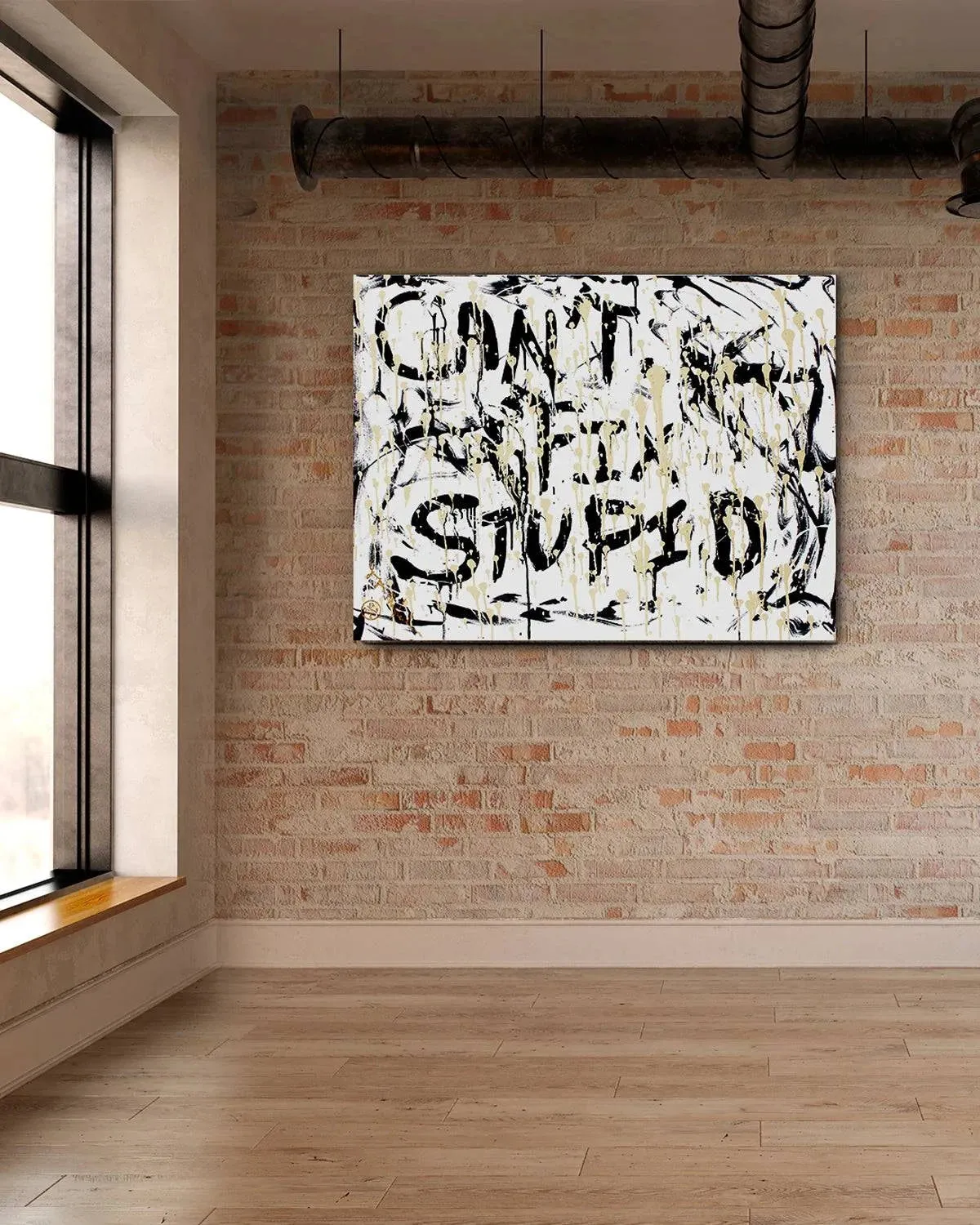 Can't Fix Stupid - Original Painting