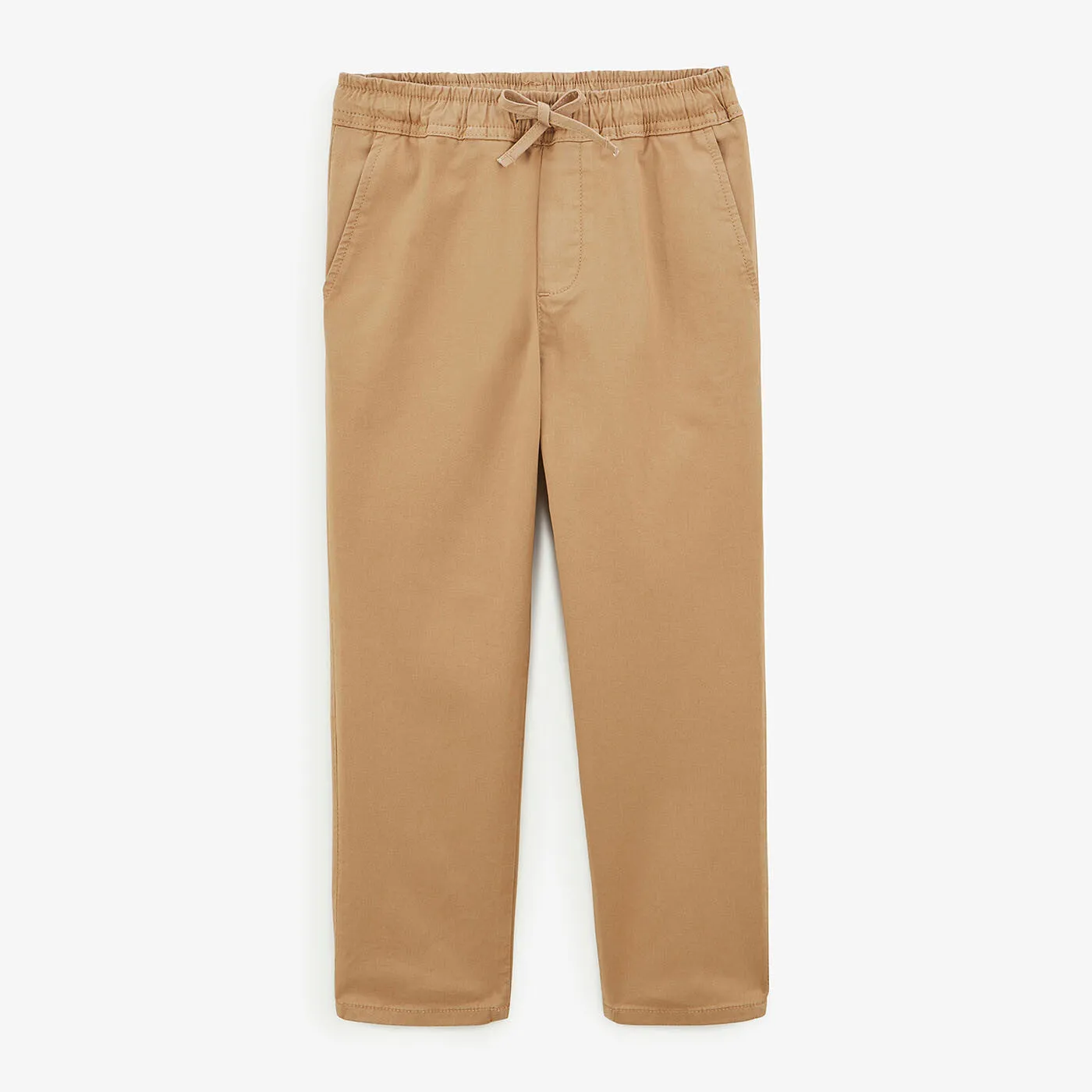 Chino 734 Junior avec taille élastiquée beige