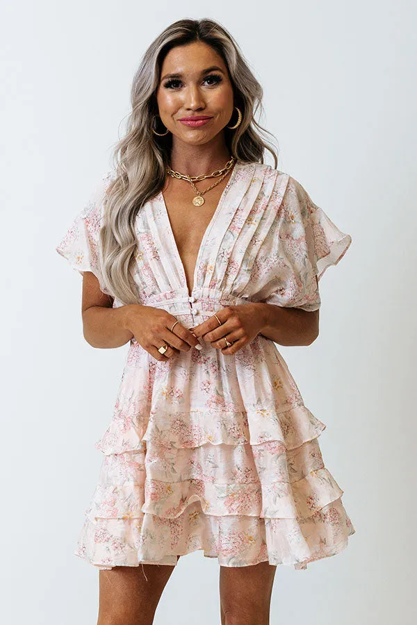 Classy Girl Floral Babydoll Dress