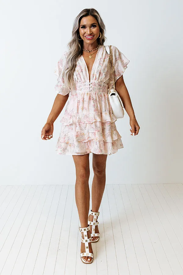 Classy Girl Floral Babydoll Dress