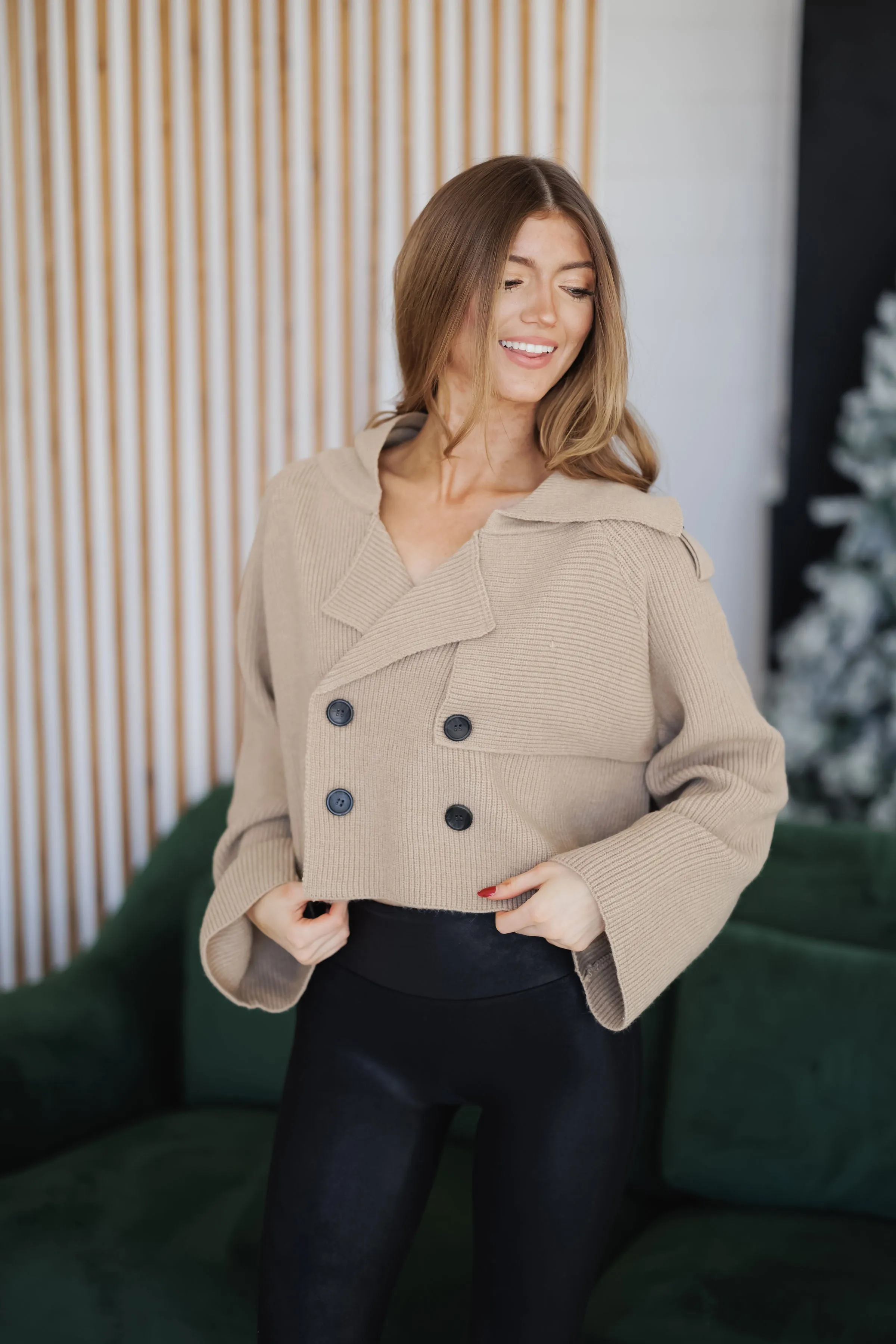 Collins Jacket-Taupe