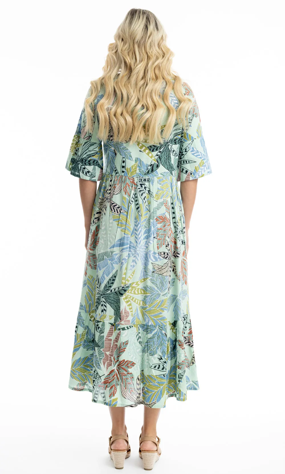 Cotton Dress Peak Maxi Fitzroy