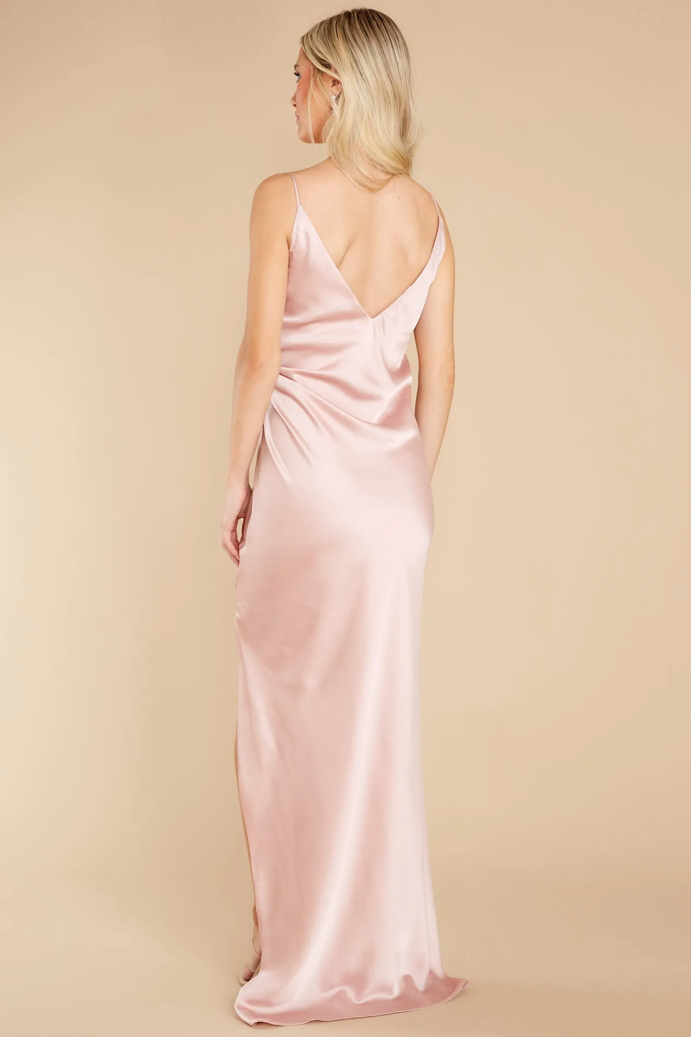 Dance Through The Night Blush Maxi Dress