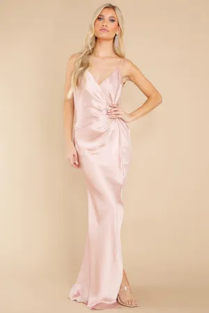 Dance Through The Night Blush Maxi Dress