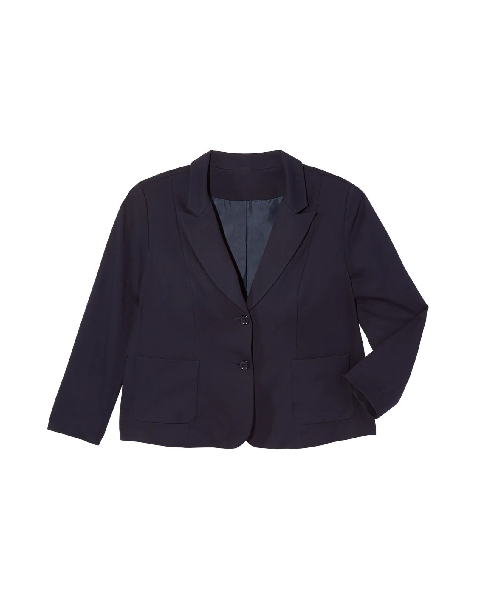 Davenport Long Sleeve Knit Blazer | Navy