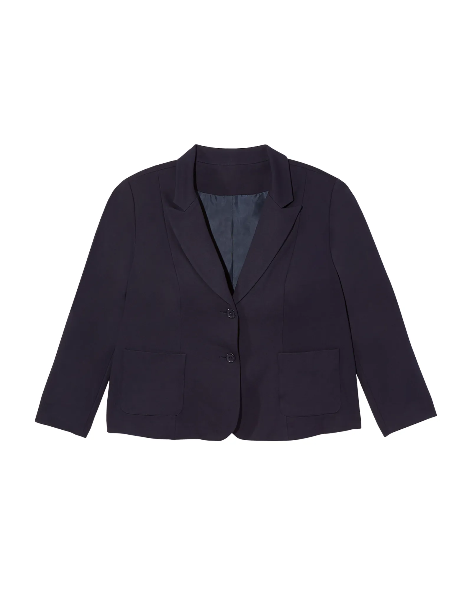 Davenport Long Sleeve Knit Blazer | Navy