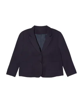 Davenport Long Sleeve Knit Blazer | Navy