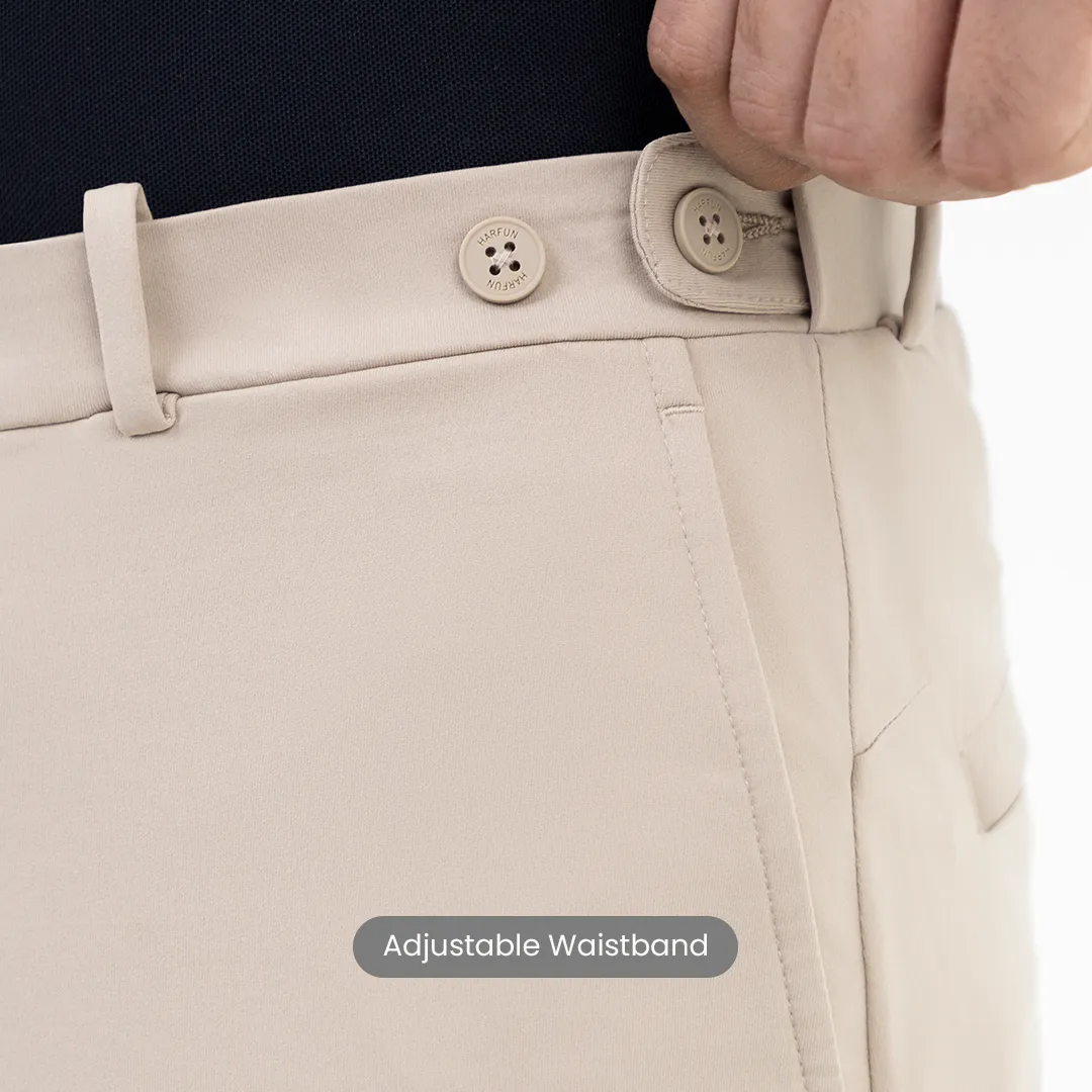 Deep Beige Tech Chinos