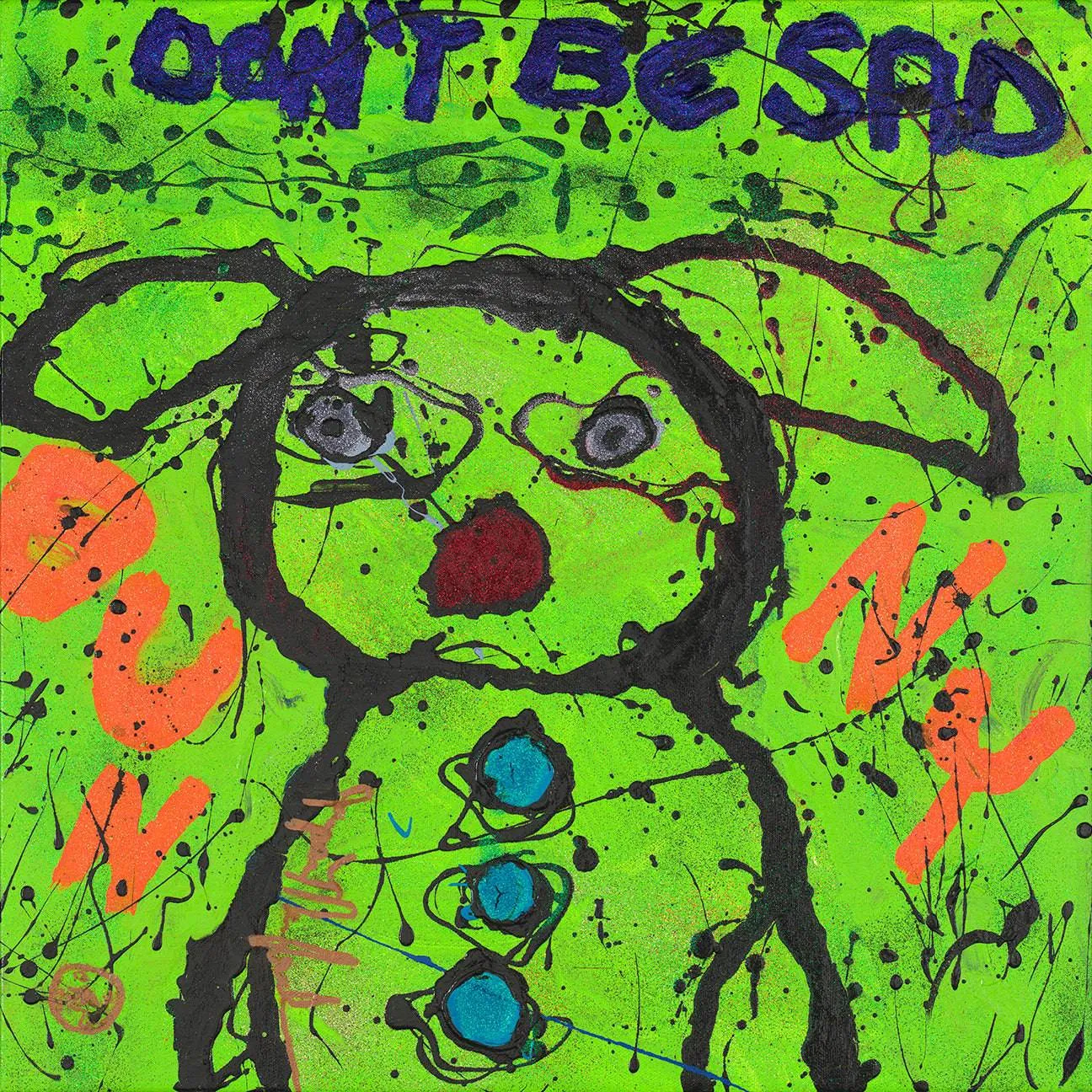 Don't Be Sad Bunny - Original Painting