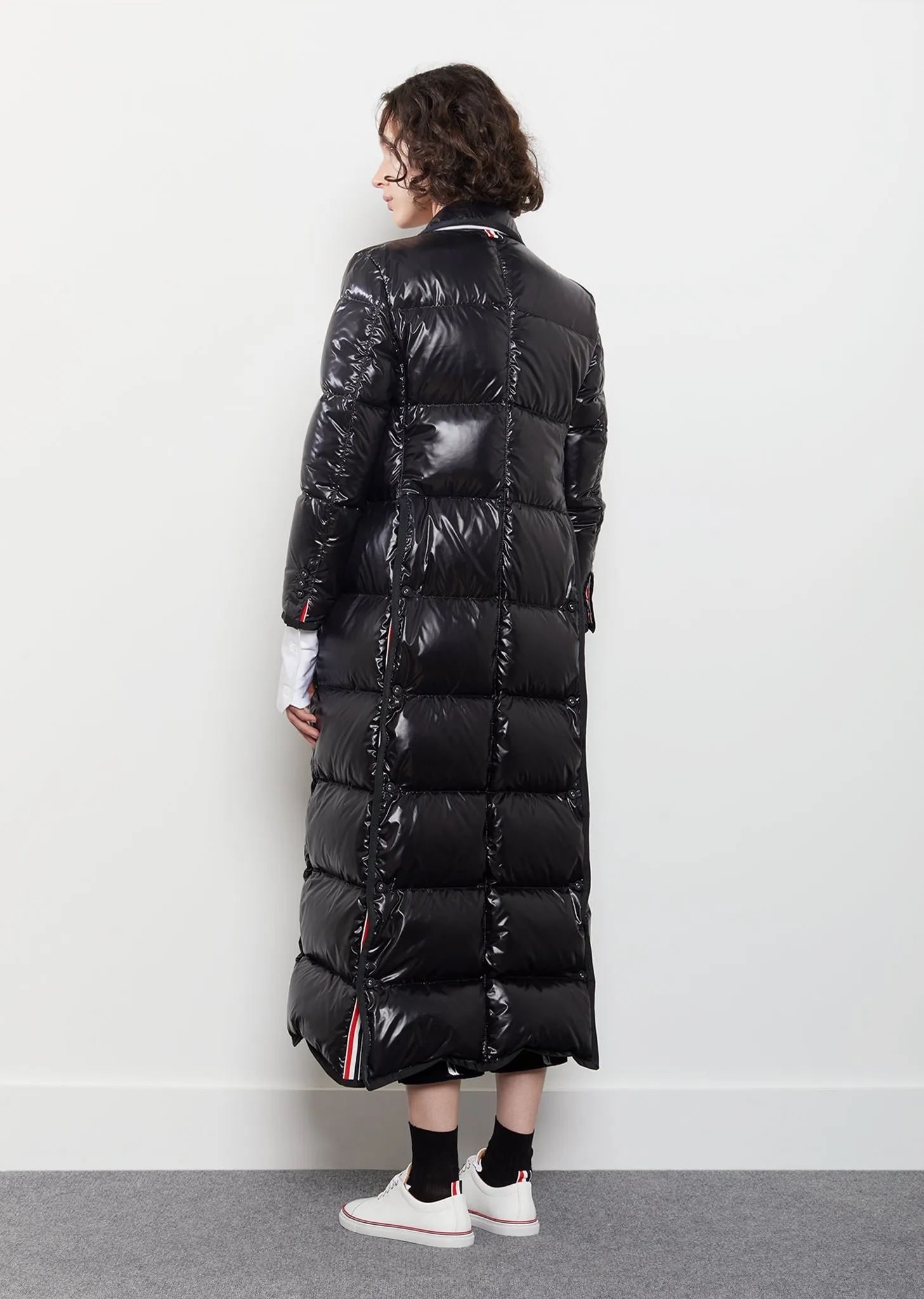 Down-Filled Double-Breasted Puffer Coat