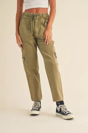 Drawstring Cargo Pant