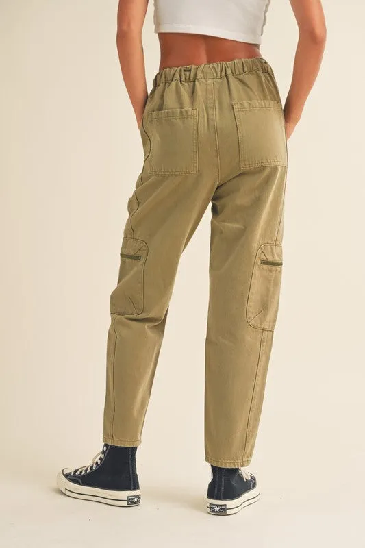 Drawstring Cargo Pant