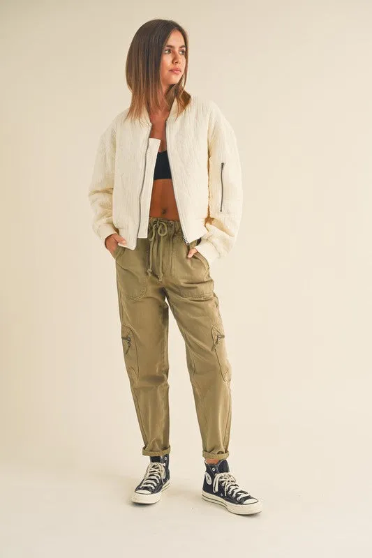 Drawstring Cargo Pant