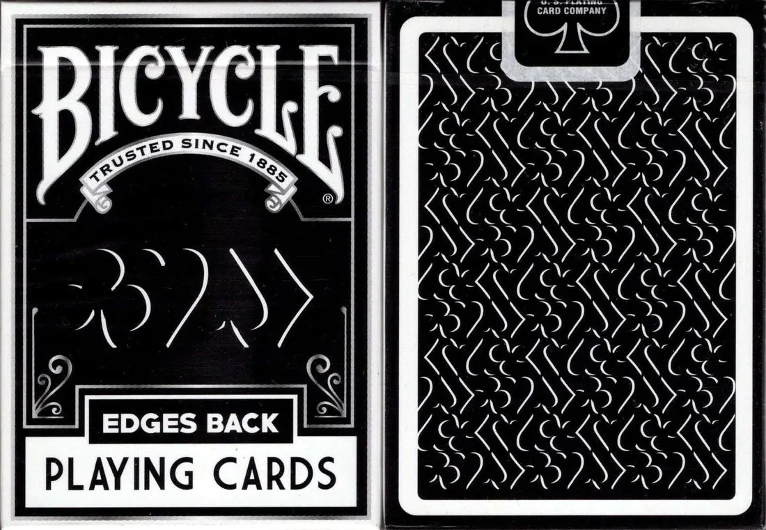 Edges Back Bicycle Playing Cards